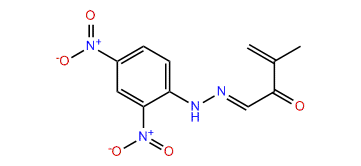 2,4-Dinitrophenylhydrazone 3-methyl-3-buten-2-one